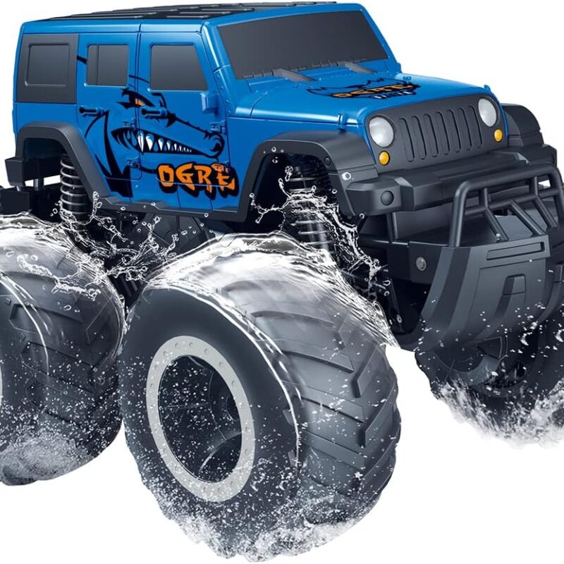 1:16 Waterproof Monster Truck SUV Toys RC Cars Remote Control Car Truck Toys 4WD All Terrain Off-Road Car Toy Gifts Presents 6 7 8 9 10 11 12 Year Old Kids Boys Girls Toys
